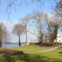 Blick vom Pleasureground auf das Casino und die Havel. &copy; N. A. Kl&ouml;hn