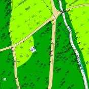 Digitales Baumkataster Schlosspark Buch - Ausschnitt Baumkarte. © BA Pankow Grünflächenamt.